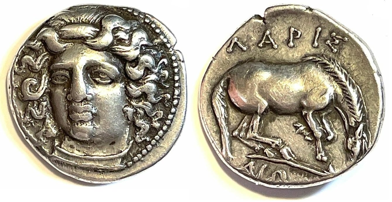 Coins from Dzetsalia (sity Larisaion) 