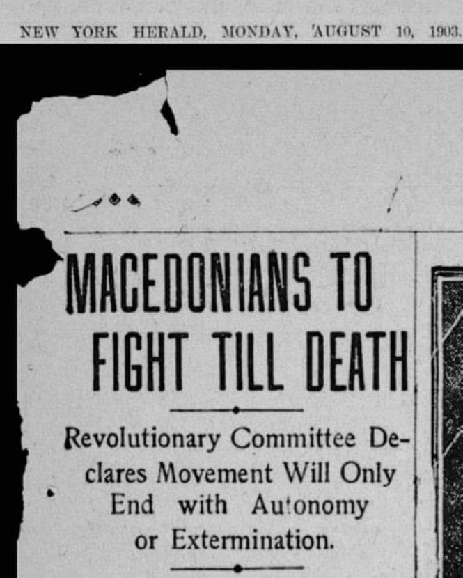 Until death for Macedonia
